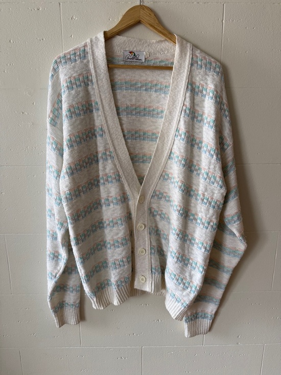 Arnold palmer Sweaters - Arnold Palmer | Cozy Cardigan Pastel Knit Cottagecore Button Front | Large